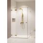 Radaway Essenza Pro Brushed Gold KDJ drzwi prysznicowe 100 cm lewe złoty szczotkowany/szkło przezroczyste 10097100-99-01L zdj.1