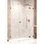 Radaway Essenza Pro Brushed Copper KDJ drzwi prysznicowe 110 cm uchylne miedź szczotkowany/szkło przezroczyste 10097110-93-01R zdj.1