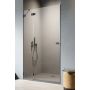 Radaway Essenza Pro Black DWJ drzwi prysznicowe 130 cm wnękowe lewe czarny mat/szkło przezroczyste 10099130-54-01L zdj.1