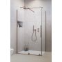 Radaway Furo Brushed Copper KDJ drzwi prysznicowe 52,2 cm lewe miedź szczotkowana/szkło przezroczyste 10104522-93-01L zdj.1
