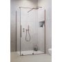 Radaway Furo Brushed Copper KDJ drzwi prysznicowe 52,2 cm prawe miedź szczotkowana/szkło przezroczyste 10104522-93-01R zdj.1