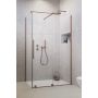Radaway Furo KDJ drzwi prysznicowe 62,2 cm prawe miedź szczotkowana/szkło przezroczyste 10104622-93-01R zdj.1