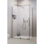 Radaway Furo KDJ drzwi prysznicowe 72,2 cm lewe miedź szczotkowana/szkło przezroczyste 10104722-93-01L zdj.1