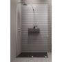 Radaway Furo Walk-In ścianka prysznicowa 44,4 cm do drzwi prysznicowych szkło przezroczyste 10110444-01-01 zdj.3
