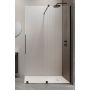 Radaway Furo Walk-In drzwi prysznicowe 58,8 cm uchylne czarny mat/szkło przezroczyste 10106588-54-01R zdj.1