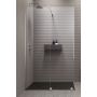 Radaway Furo Walk-In ścianka prysznicowa 79,4 cm do drzwi prysznicowych szkło przezroczyste 10110794-01-01 zdj.1