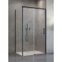 Radaway Idea Black KDS drzwi prysznicowe 120 cm prawe czarny/szkło przezroczyste 10115120-54-01R zdj.1