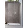 Radaway Furo SL Walk-In drzwi prysznicowe 48,8 cm prawe nikiel szczotkowany/szkło przezroczyste 10306488-91-01R zdj.1