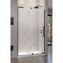Radaway Furo SL Black DWJ drzwi prysznicowe 62,2 cm lewe czarny mat/szkło przezroczyste 10307622-54-01L zdj.1