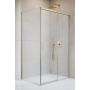 Radaway Idea 8 Brushed Gold KDJ drzwi prysznicowe 57 cm rozsuwane złoty szczotkowany/szkło przezroczyste 10340570-99-01R zdj.1