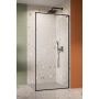 Radaway Modo F SL Black II ścianka prysznicowa walk-in 90 cm czarny mat/szkło przezroczyste 10419094-54-01R zdj.1