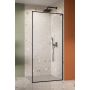 Radaway Modo F SL Black II ścianka prysznicowa walk-in 110 cm czarny mat/szkło przezroczyste 10419114-54-01R zdj.1