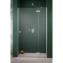 Radaway Essenza 8 Brushed Nickel DWJ ścianka prysznicowa 33,7 cm nikiel szczotkowany/szkło przezroczyste 10460337-91-01R zdj.1