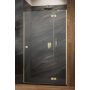 Radaway Essenza 8 Brushed Gold DWJ ścianka prysznicowa 33,7 cm złoty szczotkowany/szkło przezroczyste 10460337-99-01R zdj.1