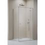 Radaway Essenza 8 KDJ ścianka prysznicowa 23,7 cm nikiel szczotkowany/szkło przezroczyste 10470237-91-01R zdj.1