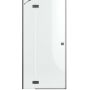 Radaway Essenza DWJ drzwi prysznicowe 120 cm lewe gunmetal szczotkowany/szkło przezroczyste 1385016-92-01L zdj.1