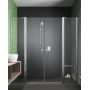 Radaway Eos II DWD drzwi prysznicowe 93 cm szkło przezroczyste 3799930-01-01 zdj.1