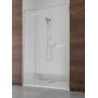 Radaway Euphoria DWJ drzwi prysznicowe 110 cm wnękowe lewe ze ścianką krótką chrom/szkło przezroczyste 383812-01L/383212-01L zdj.1