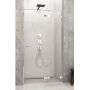 Radaway Arta DWJ II drzwi prysznicowe 62,8 cm wnękowe prawe chrom/szkło przezroczyste 386441-03-01R zdj.1
