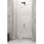 Radaway Arta DWJ II drzwi prysznicowe 140 cm ze ścianką stałą lewe chrom+/szkło przezroczyste 386444-03-01L/386016-03-01L zdj.1