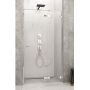 Radaway Arta DWJ II drzwi prysznicowe 82,8 cm wnękowe prawe chrom/szkło przezroczyste 386444-03-01R zdj.1
