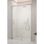Radaway Idea Brushed Nickel DWJ drzwi prysznicowe 140 cm rozsuwane nikiel szczotkowany/szkło przezroczyste 387018-91-01R zdj.1