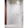 Radaway Idea 6 Brushed Light Gold DWD drzwi prysznicowe 170 cm rozsuwane jasny złoty szczotkowany/szkło przezroczyste 387127-98-01 zdj.1