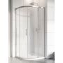 Radaway Idea PDD ścianki prysznicowe chrom/szkło przezroczyste 387140-01-01 zdj.1