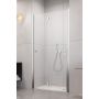 Radaway Eos DWB drzwi prysznicowe 80 cm wnękowe prawe chrom/szkło przezroczyste 137813-01-01R zdj.1