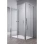 Radaway Eos DWD+2S drzwi prysznicowe 120 cm chrom/szkło przezroczyste 13799404-01 zdj.1