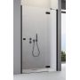Radaway Essenza New Black DWJ drzwi prysznicowe 130 cm prawe czarny mat/szkło przezroczyste 385017-54-01R zdj.1