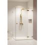 Radaway Essenza Pro Brushed Gold KDJ drzwi prysznicowe 90 cm prawe złoty szczotkowany/szkło przezroczyste 10097090-99-01R zdj.1