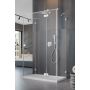 Radaway Essenza Pro White KDJ+S drzwi prysznicowe 80 cm prawe biały mat/szkło przezroczyste 10097380-04-01R zdj.1