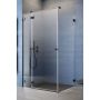 Radaway Essenza Pro Black KDJ drzwi prysznicowe 120 cm lewe czarny mat/szkło przezroczyste 10097120-54-01L zdj.1