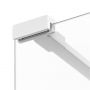 New Trendy New Modus White ścianka prysznicowa Walk-In 80 cm boczna biały mat/szkło przezroczyste EXK-2229 zdj.4