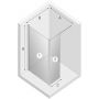 New Trendy New Modus White ścianka prysznicowa Walk-In 80 cm boczna biały mat/szkło przezroczyste EXK-2229 zdj.2