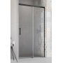 Radaway Idea Black DWJ drzwi prysznicowe 120 cm wnękowe prawe czarny mat/szkło przezroczyste 387016-54-01R zdj.1