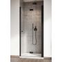 Radaway Nes Black DWB drzwi prysznicowe 90 cm prawe czarny mat/szkło przezroczyste 10029090-54-01R zdj.1
