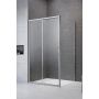 Radaway Premium Pro KDJ ścianka prysznicowa 80 cm chrom połysk/szkło przezroczyste 1016080-01-01 zdj.1