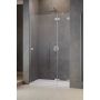 Radaway Essenza Pro Brushed Nickel DWJ drzwi prysznicowe 130 cm wnękowe prawe nikiel szczotkowany/szkło przezroczyste 10099130-91-01R zdj.1