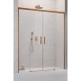 Radaway Idea Brushed Copper DWD drzwi prysznicowe 160 cm rozsuwane miedź szczotkowany/szkło przezroczyste 387126-93-01 zdj.1