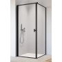 Radaway Nes Black KDJ I Frame drzwi prysznicowe 100 cm lewe czarny mat/szkło Frame 10022100-54-56L zdj.1