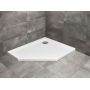 Radaway Doros PT E brodzik pięciokątny 90x80 cm biały SDRPT9080-01L zdj.1