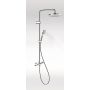 Duravit Shower Systems zestaw prysznicowy ścienny termostatyczny chrom TH4282008010 zdj.5