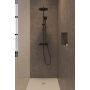 Duravit Shower Systems zestaw prysznicowy ścienny termostatyczny czarny mat TH4282008046 zdj.5