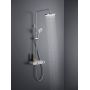 Duravit Shower Systems zestaw prysznicowy ścienny termostatyczny chrom biały połysk TH4380008005 zdj.16