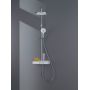 Duravit Shower Systems zestaw prysznicowy ścienny termostatyczny chrom biały połysk TH4380008005 zdj.17