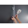 Duravit Shower Systems zestaw prysznicowy ścienny termostatyczny chrom biały połysk TH4380008005 zdj.8