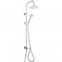 Duschy Canaria zestaw prysznicowy ścienny z deszczownicą chrom 427-90 zdj.1