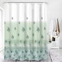 Duschy Havsdans zasłona prysznicowa 200x180 cm biała-zielona 623-07 zdj.2